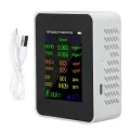 Точный тестер воздуха с измерением CO2, PM2.5, TVOC и влажности