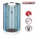 Душевая кабина DTO EM 1510 N LED (100x100)