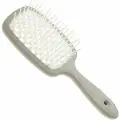Щетка для волос Janeke с закругленными зубчиками Superbrush (серо-белый)