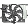 Вентилятор охлаждения в сборе Хендай Солярис Кия Рио Solaris Rio