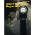 Фонарь налобный ARMYTEK WIZARD C2 PRO MAX F06701W (теплый белый) / Фонарь велосипедный