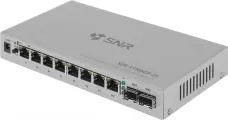 Коммутатор SNR SNR-S1908GP-2S (L2) 8x1Гбит/с 2SFP 8PoE 120W неуправляемый