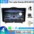 Автомагнитола для LADA GRANTA/лада гранта (2018-2020) TS7 Android 1+32 Автомобильный радиоплеер Bluetooth, Carplay, Wi-Fi, FM-радио, Сенсорные кнопки