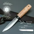 Нож фиксированный ArtSteel Ворсма Якутский CH080-1, кованая сталь Х12МФ