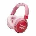 JBL JR470NC Kids' Over-Ear Headphones with Active Noise Cancelling, True Wireless for Online Learning, Pink
