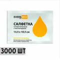 Салфетка с хлоргексидином антибактериальная - 3000 шт. / Антисептические салфетки 13,5 х 18,5 см