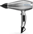 Фен для волос BaByliss 6000E, 2200 Вт, 3 насадки, ионизация, Silver