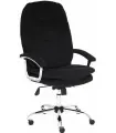 TetChair Кресло SOFTY Lux, флок, черный