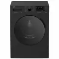 Стиральная машина Beko WSPE7612A, загрузка 7 кг, инверторный двигатель, 15 программ, чёрная