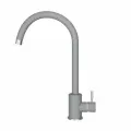 Смеситель для кухни / мойки Polygran Альтаир Серый (Серый №14) / Нержавеющая сталь / Кран для кухни