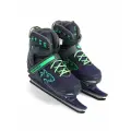 Коньки для фитнеса BlackAqua (р.27-30, темно-синий-зеленый) 10964177