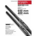 Щетки стеклоочистителя для Киа Соренто 4, Kia Sorento 4 — гибридные дворники 650 400 мм на Киа Соренто 4, Kia Sorento 4.