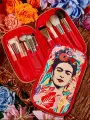 Фрида Кало / Frida Kahlo Кейс-Пенал для Макияжных Кистей, фигурки по видеоиграм