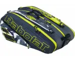 Теннисная сумка Babolat Pure Aero 2023 RHX12 GREY/YELLOW (12 ракеток) арт. 751221