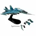 1:100 Сплавная модель истребителя СУ-34.