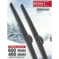 Зимние щетки стеклоочистителя для Mаzda 3 ВL кузов - дворники Мазда 3 БЛ зимние, комплект.