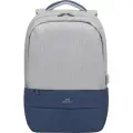 Рюкзак для ноутбука RIVACASE 7567 grey/dark blue 17.3/6