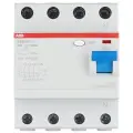 УЗО ABB F204 AC-63/0,03 4-х полюсное тип AC 63A 30mA 4 модуля 2CSF204001R1630