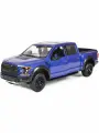 Машина металлическая коллекционная MotorMax 1:27 Ford F150 Raptor 2017