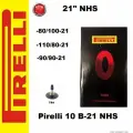 Мотокамера / камера для колеса мотоцикла Pirelli 10B 21 NHS (усиленная)