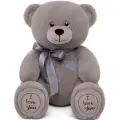 Медведь Фил 30 см сидя серый МФил/30/78-1