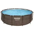 Бассейн каркасный Steel Pro, 305×100 см, круглый, 5617P Bestway