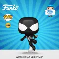 Фигурка Funko POP Marvel Comics: Symbiote Suit Spider-Man Bobble-Head (1444) (83749) (9,5 см)