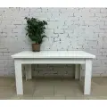 Обеденный/кухонный стол Семья раздвижной. ШхГхВ: 150/200х80х78 см, цвет: белый