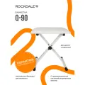 Компактная банкетка для пианиста складной конструкции ROCKDALE Q-90 white