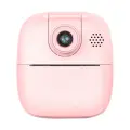 Детская камера c печатью фотографий Kid Joy Print Cam 2' HD экран, 1 линза, 1000мАч , угол обзора 180 градусов (P18) русская инструкция, розовая
