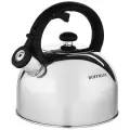 Hoffmann Чайник со свистком НМ 5518, 2 л, 2 л, серебристый