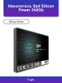 1шт. Накопитель Ssd SiliconPower Slim S55 240Gb Sata 2.5 R/w