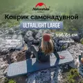Коврик самонадувной Naturehike CNK2300DZ013 Ultralight Large, прямоугольный, голубой, 6976507665780