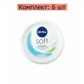 Nivea Soft Крем Интенсивный увлажняющий, 100 мл, 6 шт