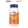 NOW Hyaluronic Acid 50мг 60 капсул , нау Гиалуроновая кислота и МСМ