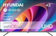 Телевизор 43 Hyundai H-LED43BU7100 (4K UHD 3840x2160, Smart TV) серый