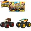 Машинка Mattel Hot Wheels Монстр Трак Мультяшный автомобиль FYJ64 Donkey Kong vs Bowser