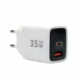 CABLEXPERT 22107 CABLEXPERT (22107) 35Вт GaN, QC4.0/PD3.0, 1хUSB, 1хType-C, белый СЗУ