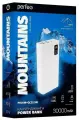 Power bank Perfeo (PF_D0162) MOUNTAINS - 30000 mAh , белый