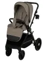 Коляска детская прогулочная Jovola Lyra, с реверсивным блоком, бежевый