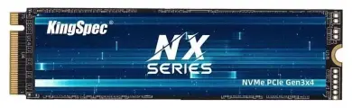 SSD накопитель KINGSPEC NX-256 256ГБ, M.2 2280, PCIe 3.0 x4, NVMe, M.2