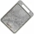 Доска разделочная с желобом Composeeat серия Everyday DRJ2401743031OA4, композитный материал, 24x18 см, мрамор серый