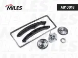 MILES Комплект цепи ГРМ (co звездочками INA 553 0351 10) SKODA FABIA 1.2 AZQ/ BME/ BZG 07-14 AB10018