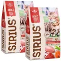 SIRIUS для взрослых кошек мясной рацион (1,5 + 1,5 кг)
