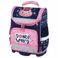 Юнландия Ранец Wise 1 отделение 3 кармана устойчивое дно Donut worry 272073