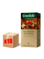 Чайный напиток Greenfield Wildberry Rooibos, 10шт по 25пакетиков. Ройбуш с ягодами