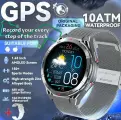 HUAWEI GPS умные часы для мужчин, Silver mesh belt, GPS SmartWatch