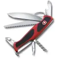 Нож перочинный Victorinox RangerGrip 79 (0.9563. MC) 130 мм, 12 функций, красный/черный , картонная коробка