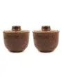 Горшочек Ломоносовский Ломоносовская керамика 0,7л (Мрамор), 2шт