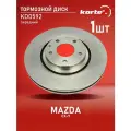Тормозной диск Kortex для Mazda Cx-9 16- перед. OEM KD0592, TK7833251A, TK7833251B